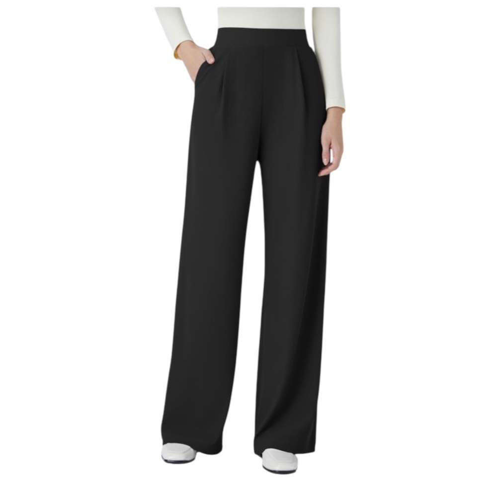Halara Flex™ DayStretch High Waisted Pocket Work Flare Pants Black Sz SP